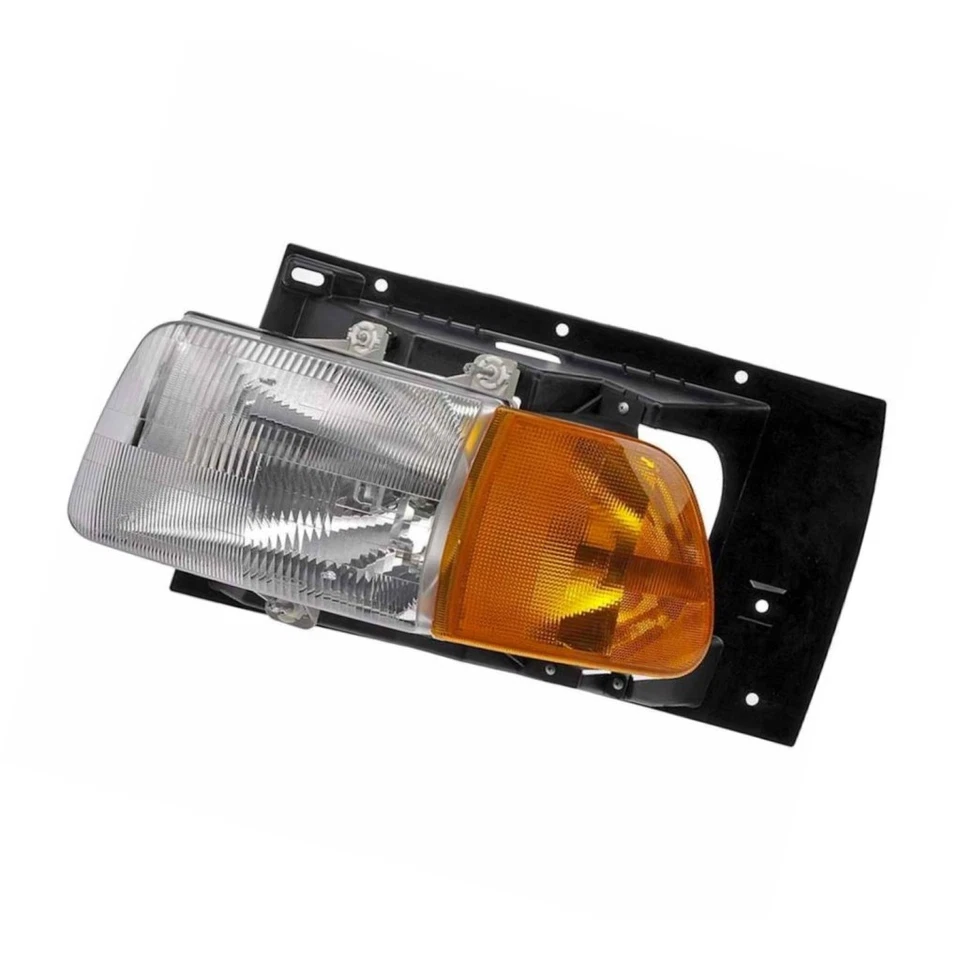 Farol para Sterling Truck AT9513/A9513 1999-2001 | Lente amarela, branca halogênio - Imagem 3 de 4