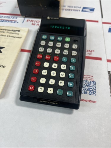 RARE Commodore SR-1800 Personal Mini Computer Calculator- COMPLETE - COLLECTOR - Picture 6 of 14