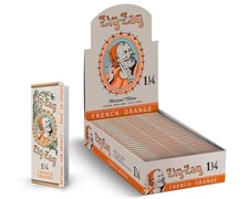 ZIG-ZAG Rolling Papers 1¼ French Orange - Vintage [Limited Edition] (24-Pack)