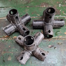 3x QUADRO Raumkupplung 5-armig Quadro Verbinder Flächenverbinder gebraucht 