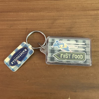 Ratatouille Original 2007 Movie Premier Key Chain Fast Food New With Tags Rare