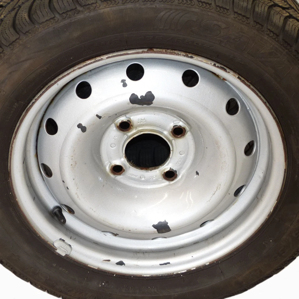 Winterräder 14-Zoll Stahlfelgen Citroen Berlingo I Peugeot Partner I 175/65R14 - Bild 2 von 4