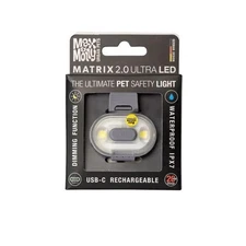 Max & Molly Matrix 2.0 Ultra Led Pet Safety Light (Stone)