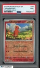 2023 Pokemon MEW EN Reverse Holo #004 Charmander PSA 9 MINT