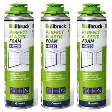 AKTION 3x illbruck FM230 Montageschaum Premium Fenster/Fassade 500ml MHD 01/26