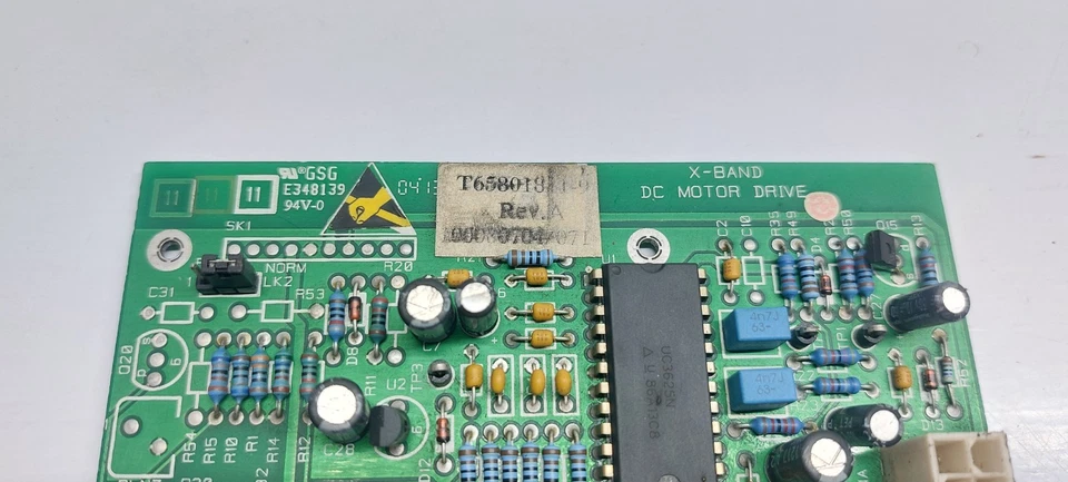 Sperry Marine t65801811-9 Rev. A X-Band DC Motor Drive (Fuse Missing) - Image 3 of 4