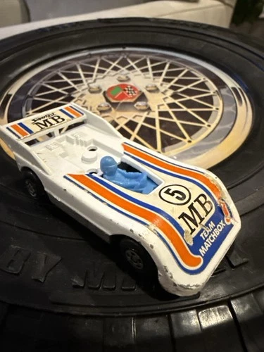 Vintage Matchbox Superfast MB #5 Lotus Europa Team Matchbox