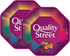 Quality Street Chocolates and Toffees Tub 550g (Pack of 2)- Free Delivery