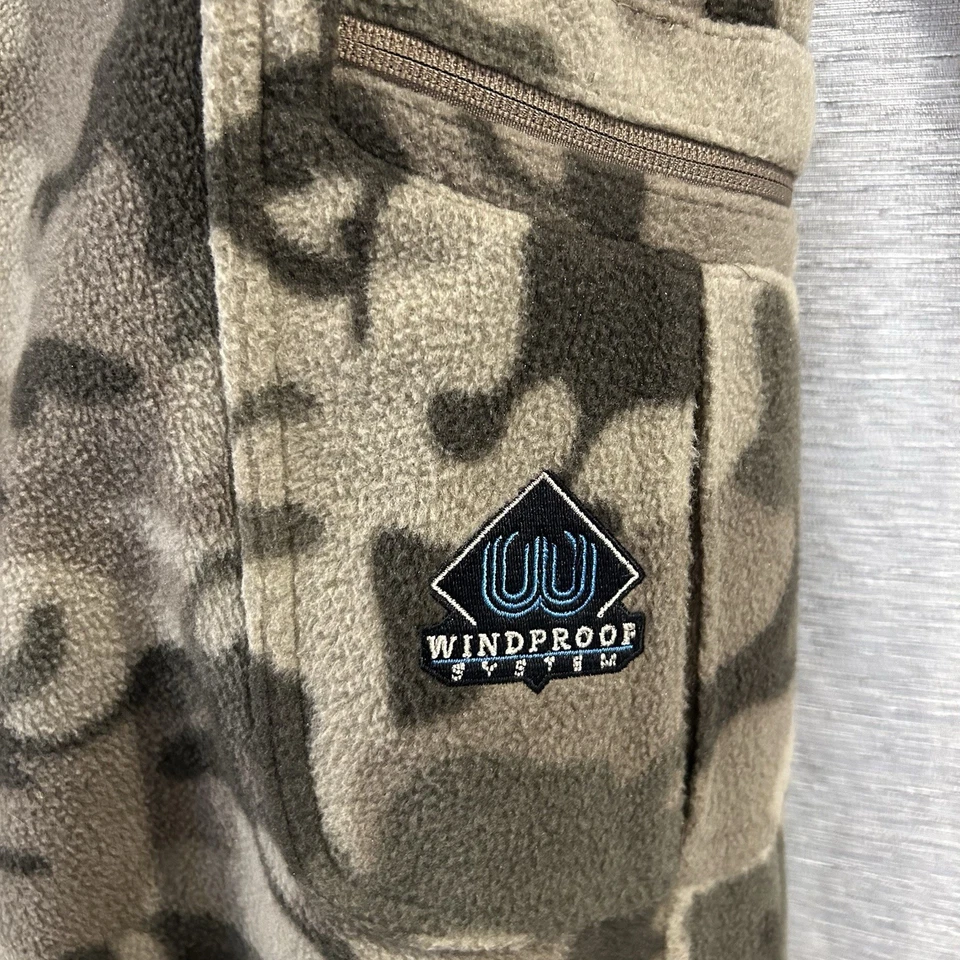 Pantalones de vellón camuflados Redhead camuflados con sistema a prueba de viento talla XL Foto 3 de 4