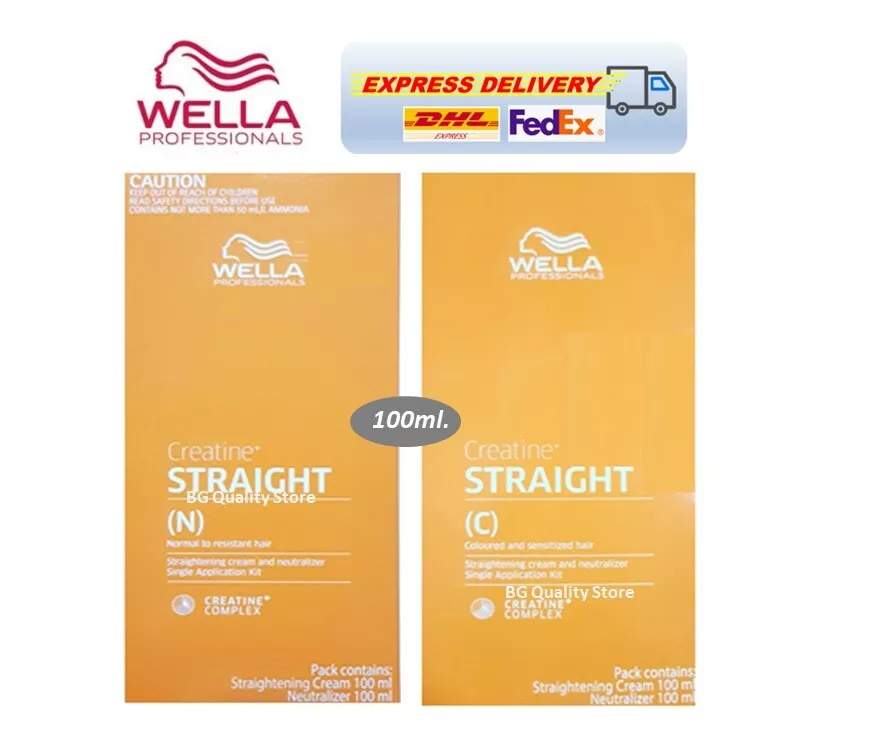 Wella straightening 2025 cream mild