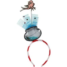 Fish Bowl Headband Dr. Seuss Cat In Hat Fancy Dress Halloween Costume Accessory