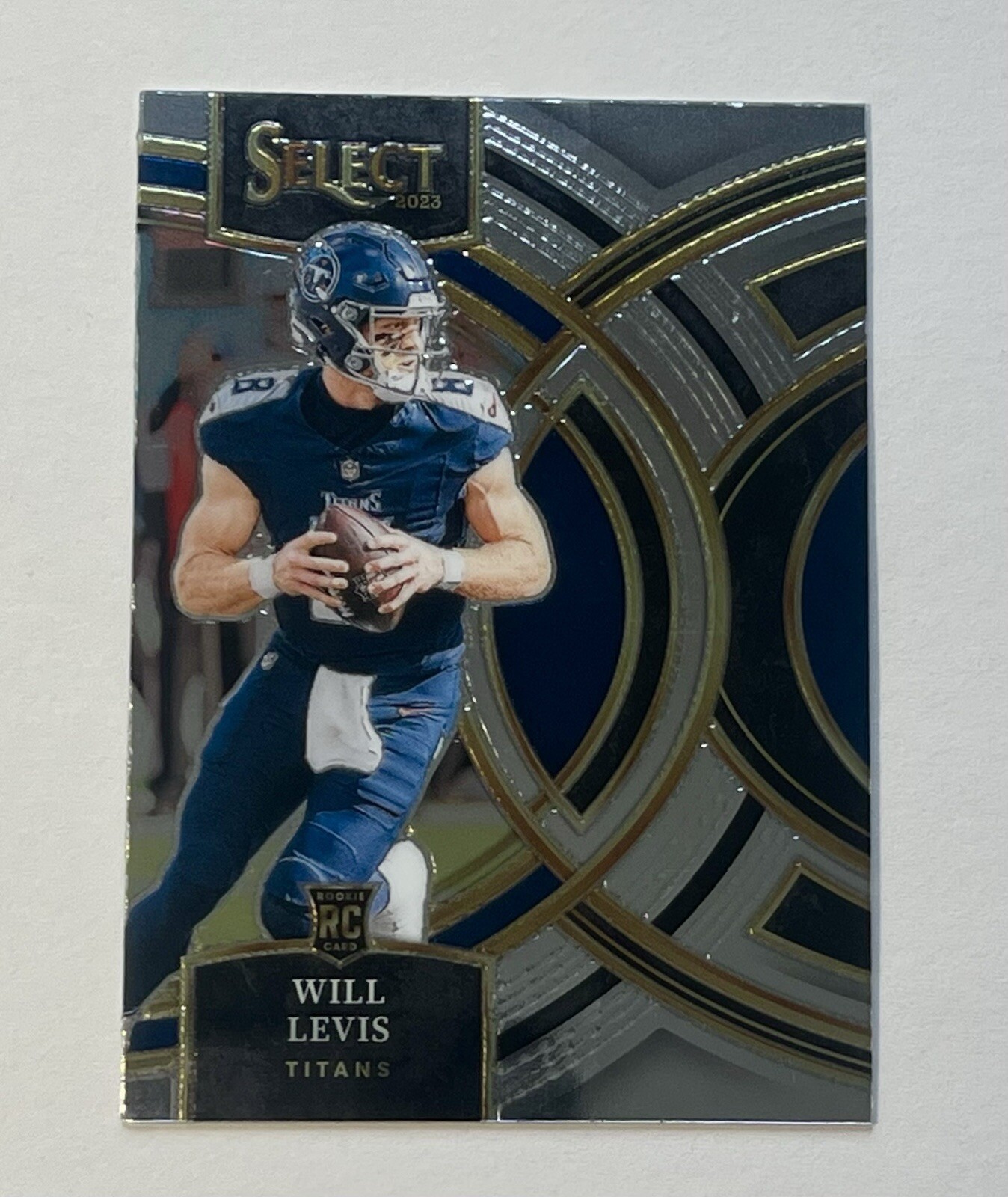2023 Panini Select Will Levis Premier Level RC #148 Tennessee Titans