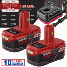 6.0Ah for Craftsman 19.2 Volt 11375 Battery C3 DieHard 130279005 130279003 3.5Ah
