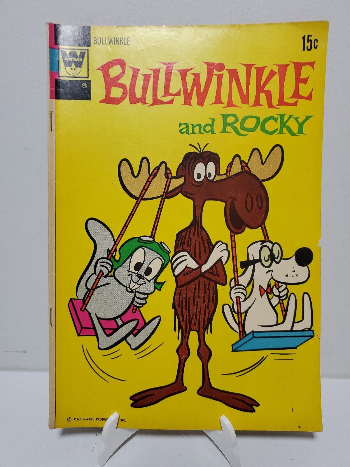 Bullwinkle and Rocky Jan. 1972 #5 Whitman Comic Book