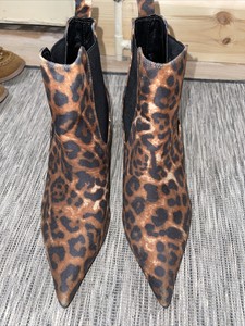 leopard boots uk