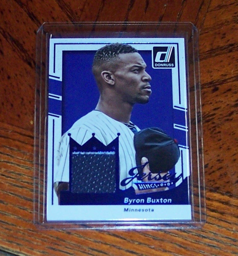 Byron Buxton 2016 Panini Donruss Jersey Kings #JK-BB Relic Twins