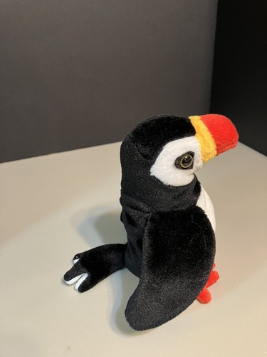 Colección Beanie Babies TY "Puffer the Penguin" 1997 - Sin etiqueta colgante - Imagen 3 de 6