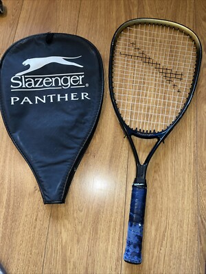 Slazenger Panther 95 Ultra Slim n°2 4 1/4 95 carrés in. Raquette de tennis avec étui | eBay