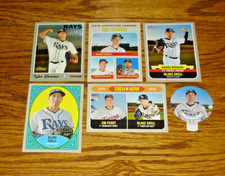 2019-2020 Topps Heritage RAYS Lot (42) w/ Blake Snell, Glasnow, 6 RCs, 6 Inserts