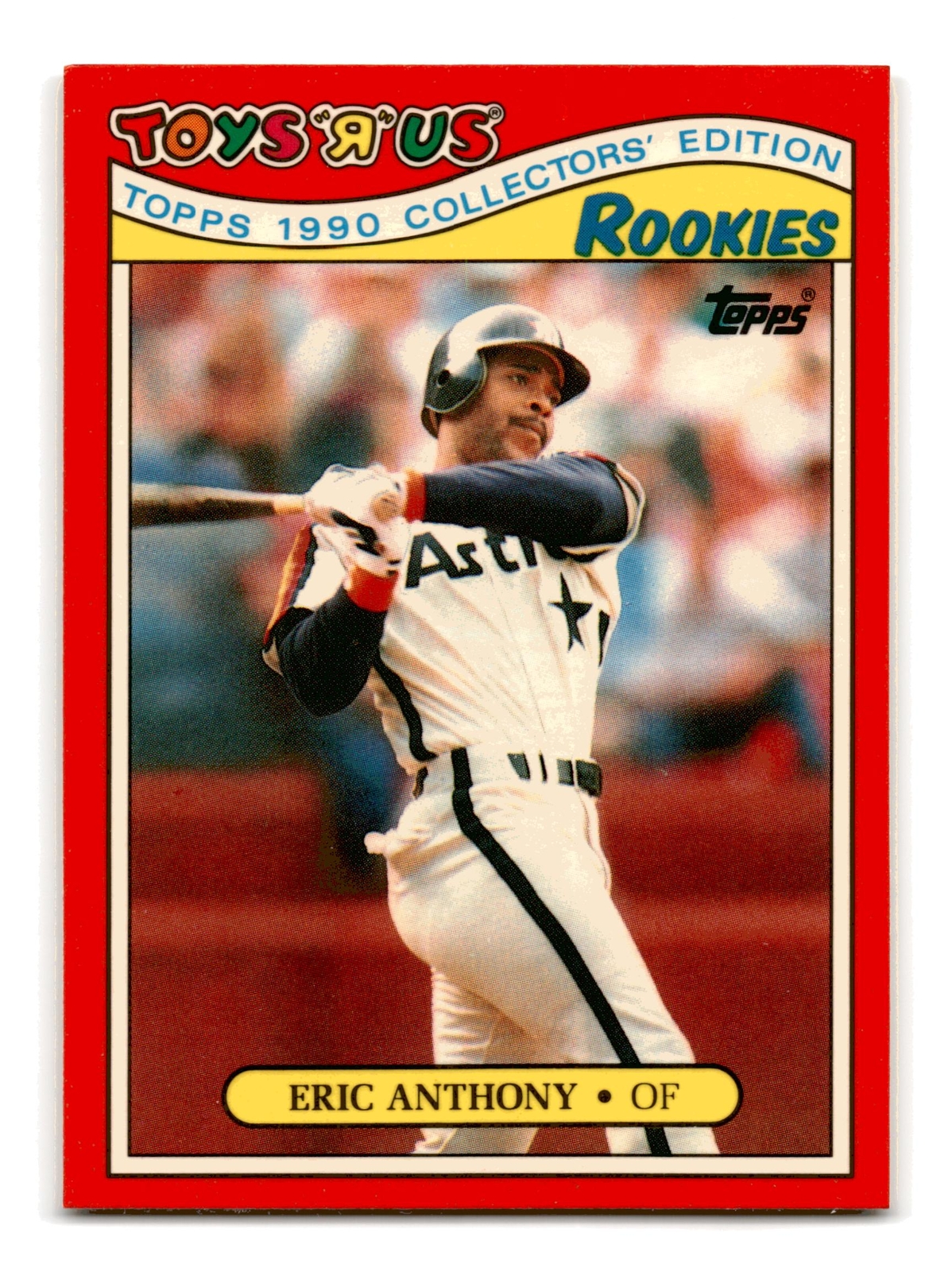 Eric Anthony 1990 Topps Toys R Us Rookies #2 Houston Astros NM-MINT