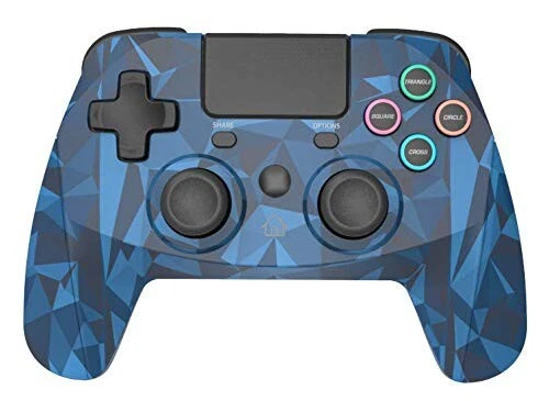 PS4 - Wireless Pad - Game:Pad 4S #blau-camoflage [snakebyte] mit OVP Top Zustand - Bild 3 von 4