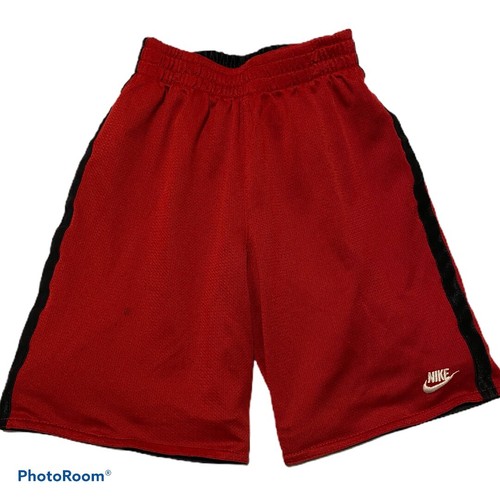 Vintage Nike Boys Youth Reversible Red/Black/White Shorts Size 6 - Picture 4 of 5