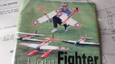 Light Fighter by Dave Philpotts RC Plan 40" Span for  IC/Electric Sport RC1759