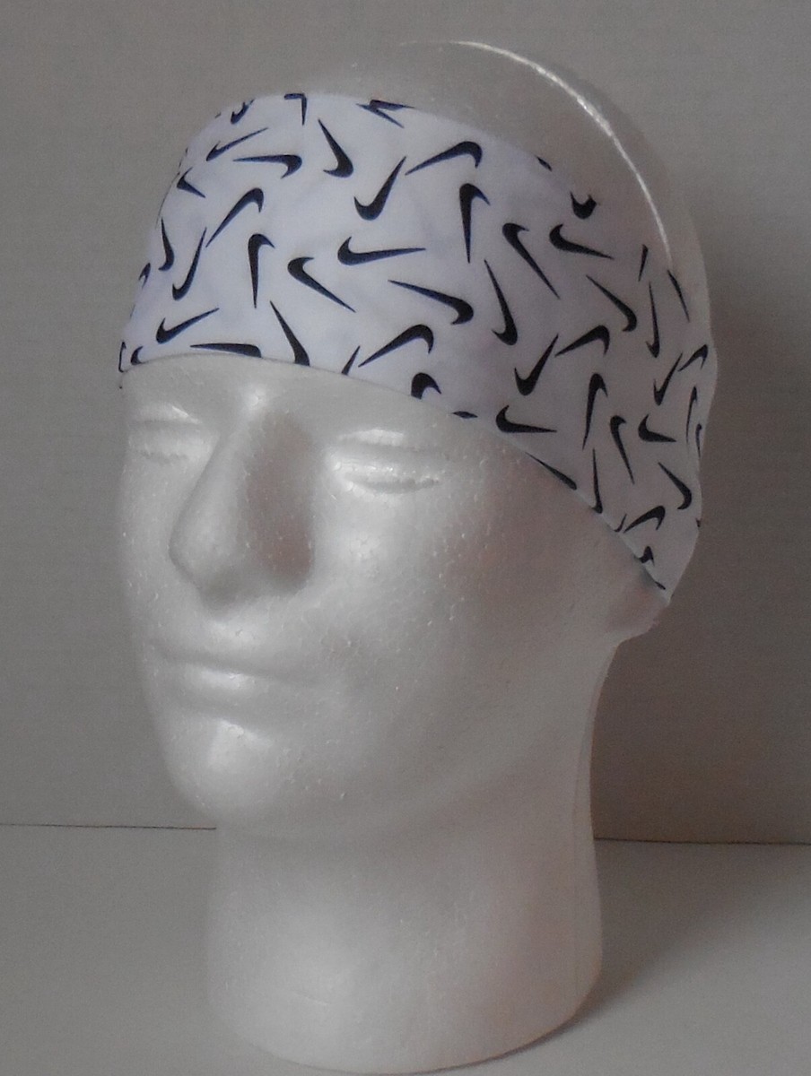 Nike Printed Fury Headband 2.0 Color White/black Size OSFM for