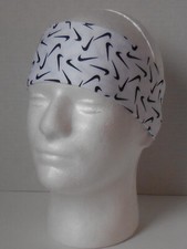 Nike Printed Fury Headband 2.0 Adult Unisex White/Black