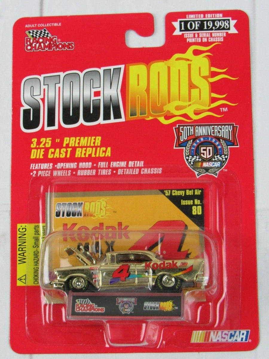 Racing Champions Stock Rods #80 50th Anniversary 1957 Chevy