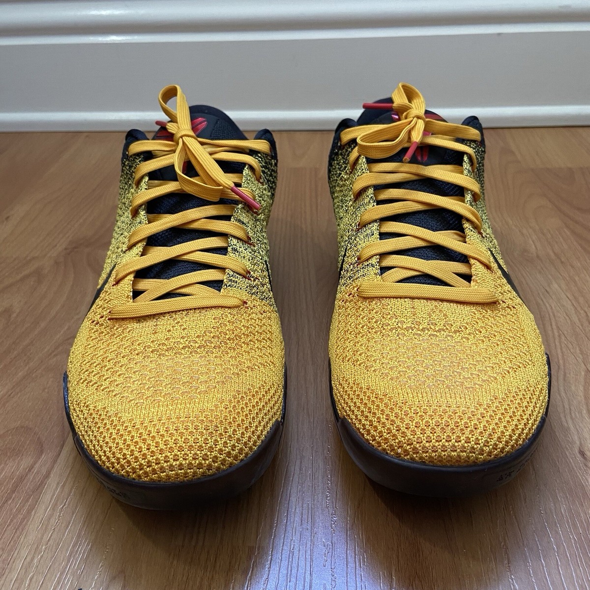 Nike Kobe11バスケットシューズ イエロー Nike Men's Kobe 11 Low Bruce Lee Basketball Shoes Size 11 | eBay