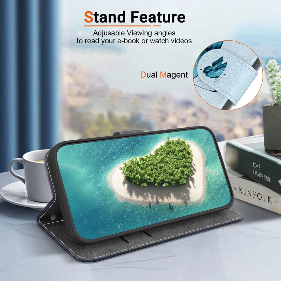 Flip Leather Painting Phone Case For Nokia G42 X20 X10 G20 G10 6.2 5.4 1.4 2.3 - Image 4 of 4