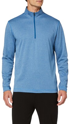 adidas Golf 1/4 Zip Herren Sweatshirt Sweater Oberteil UV Schutz Pulli - DQ2276