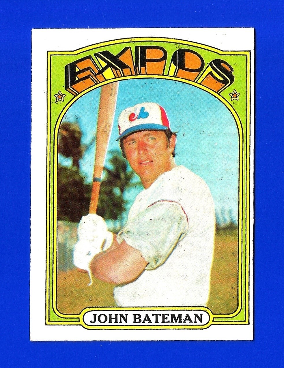 1972 OPC O-Pee-Chee BASEBALL #5 JOHN BATEMAN EXMINT MONTREAL EXPOS (SB1)