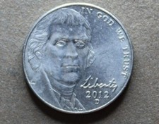 * 2012d  USA NICKEL BUSINESS STRIKE GOOD CONDITION #EHO47