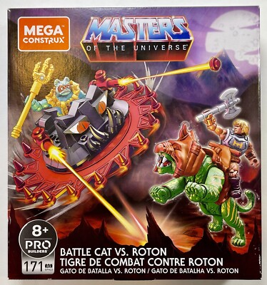 Mega Construx Masters Of The Universe Battle Cat Vs Roton Set GPH23 *New/Sealed*