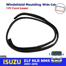 Windshield Rubber Moulding Front Lower Wide Fits Isuzu ELF NPR NQR Truck 2007-16