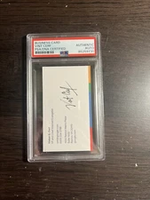 Vint Cerf signed Business Card PSA DNA Slabbed Autograph Internet Creator Google