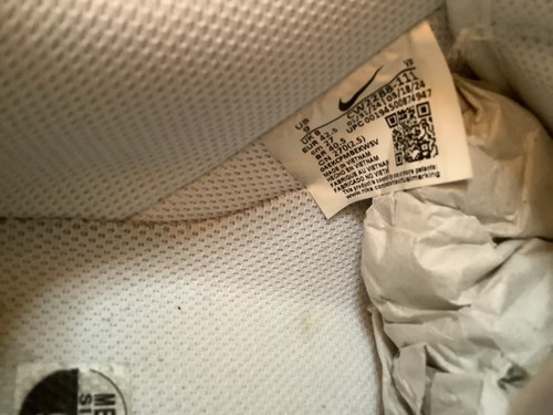 Nike Air Force 1 White Sneakers Men’s Size 9 Preowned - Picture 8 of 13