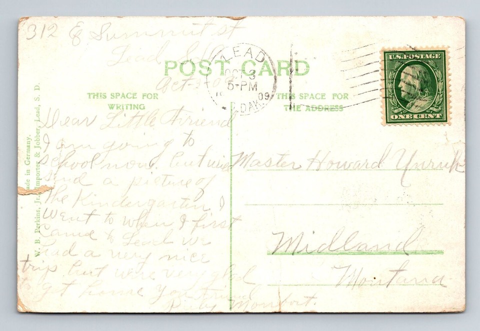 Lead SDSouth Dakota, Episcopal Church And Rectory, Vintage Postcard eBay