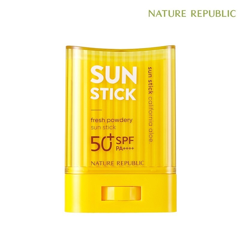 NATURE REPUBLIC California Aloe Fresh Пудровый солнцезащитный стик 24 г SPF50 PA 3790₽