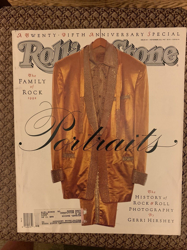 Rolling Stone Magazine PORTRAITS Twenty Fifth Anniversary Issue #643 Nov. 1992