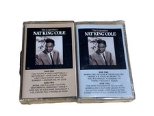 The Legendary NAT KING COLE Tape 1 2 Cassette Pair SEALED New 1998 Free Ship