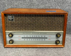 Dumont Sound Stage Vintage Tube AM/FM Radio Receiver Model 200 in Brown *