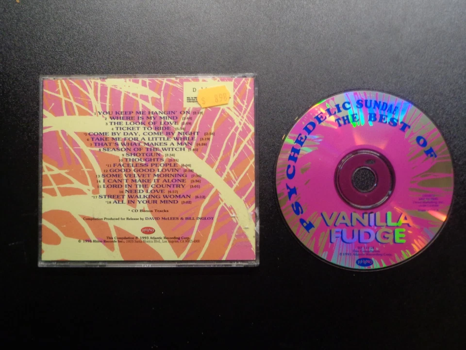 Vanilla Fudge CD Psychedelic Sundae: The Best Of Foto 2 de 2