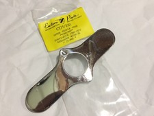 upper triple tree chrome cover harley 45 1940-1973 hd 46550-36