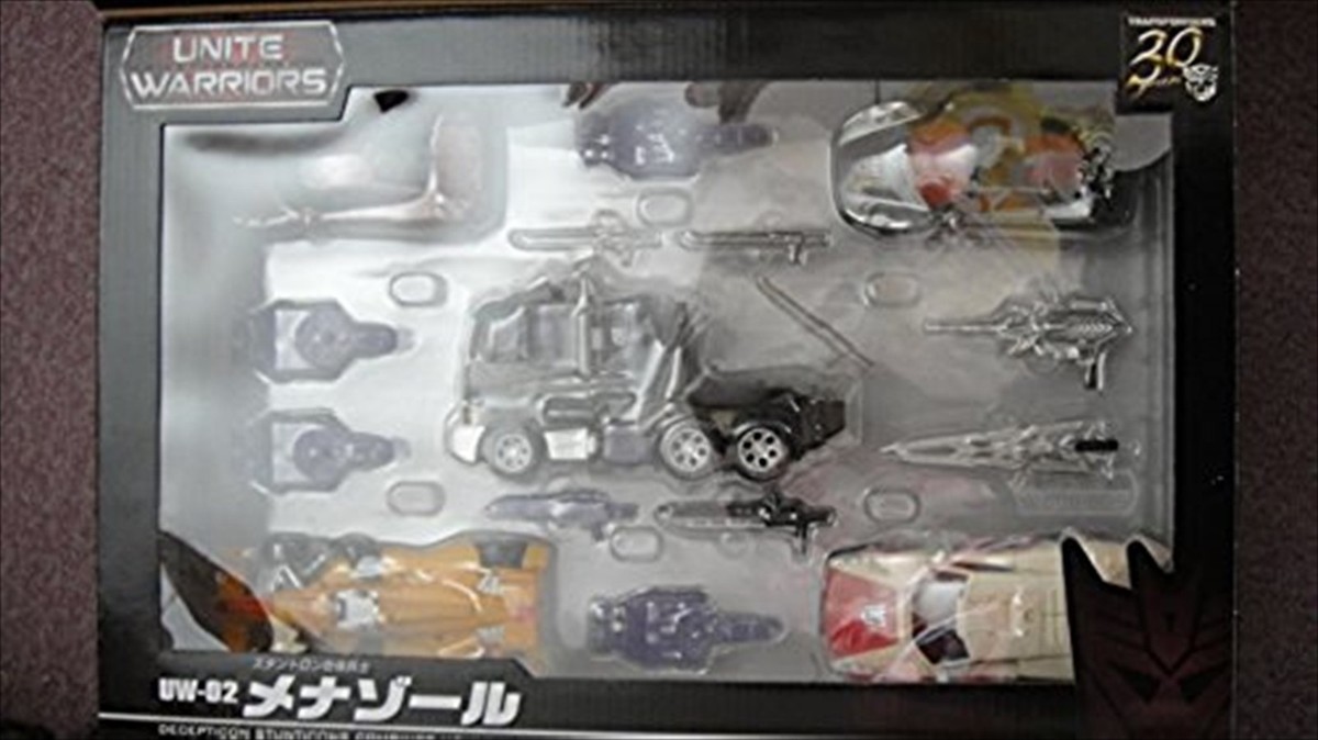 Transformers Unite Warriors UW02 Menasor Menazoru Takara Tomy