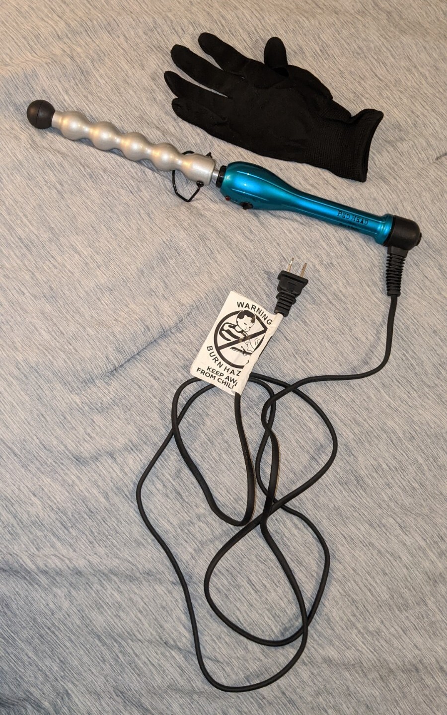 Bed Head Rock N' Roller Curling Wand 2 In 1 Tourmaline Ceramic Styling