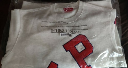 white supreme crewneck