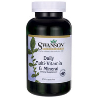 Swanson Daily Multivitamin & Mineral 250 Caps on sale Swanson Daily Multivitamin & Mineral 250 Caps on sale
